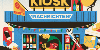 Illustration einer Kiosksituation