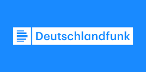 Logo und Schriftzug des Radiosenders Deutschlandfunk