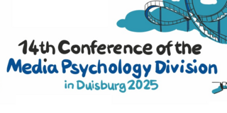 Banner der 14th Conference of the Media Psychology Division in Duisburg 2025.