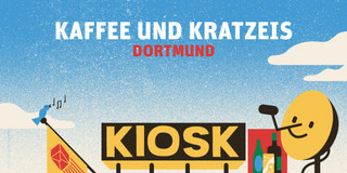Illustration einer Kiosksituation