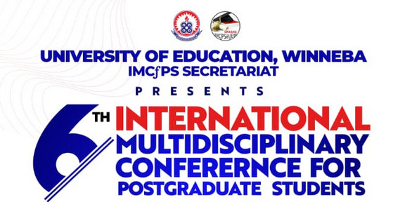 Banner der 6. International Multi-disciplinary Conference for Postgraduate Students in Winneba (Ghana)