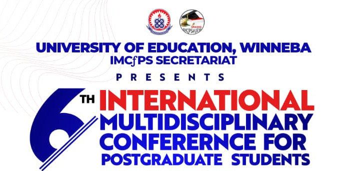 Banner der 6. International Multi-disciplinary Conference for Postgraduate Students in Winneba (Ghana)