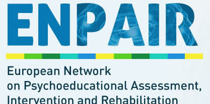 Logo und Schriftmarke des European Network on Psychoeducational Assessment, Intervention and Rehabilitation (ENPAIR) 