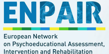 Logo und Schriftmarke des European Network on Psychoeducational Assessment, Intervention and Rehabilitation (ENPAIR) 