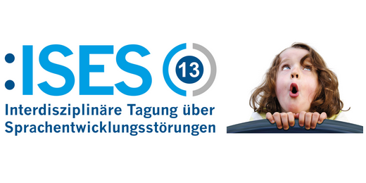 Logo und Schriftmarke der 13. Interdisziplinären Tagung über Sprachentwicklungsstörungen.